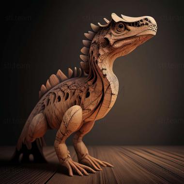 3D model Nanyangosaurus (STL)